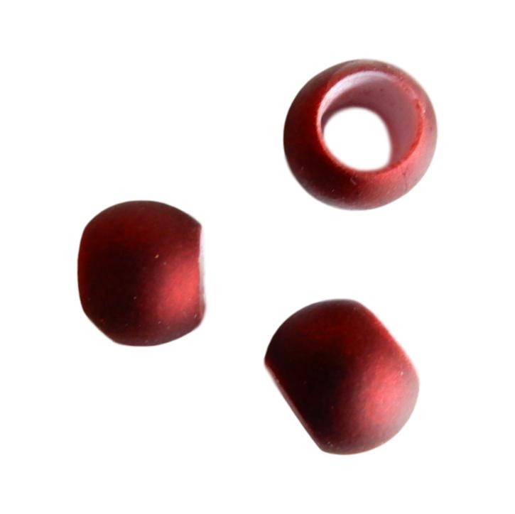 Boule 10 mm Satin rouge