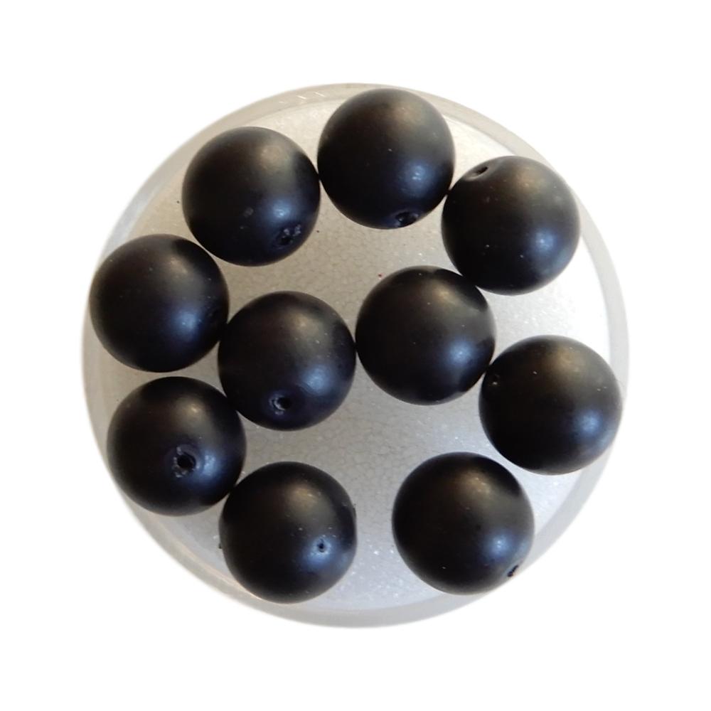 Boule 10 mm Noir