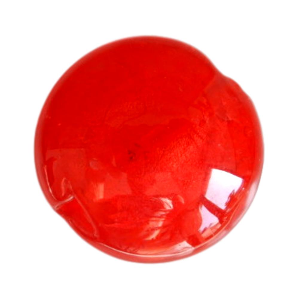 Rond bombé 30 mm Rouge