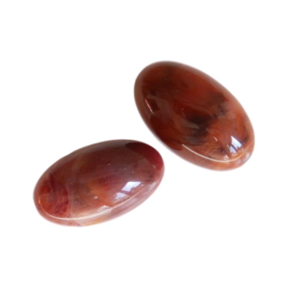Olive 27 mm Brun rouge