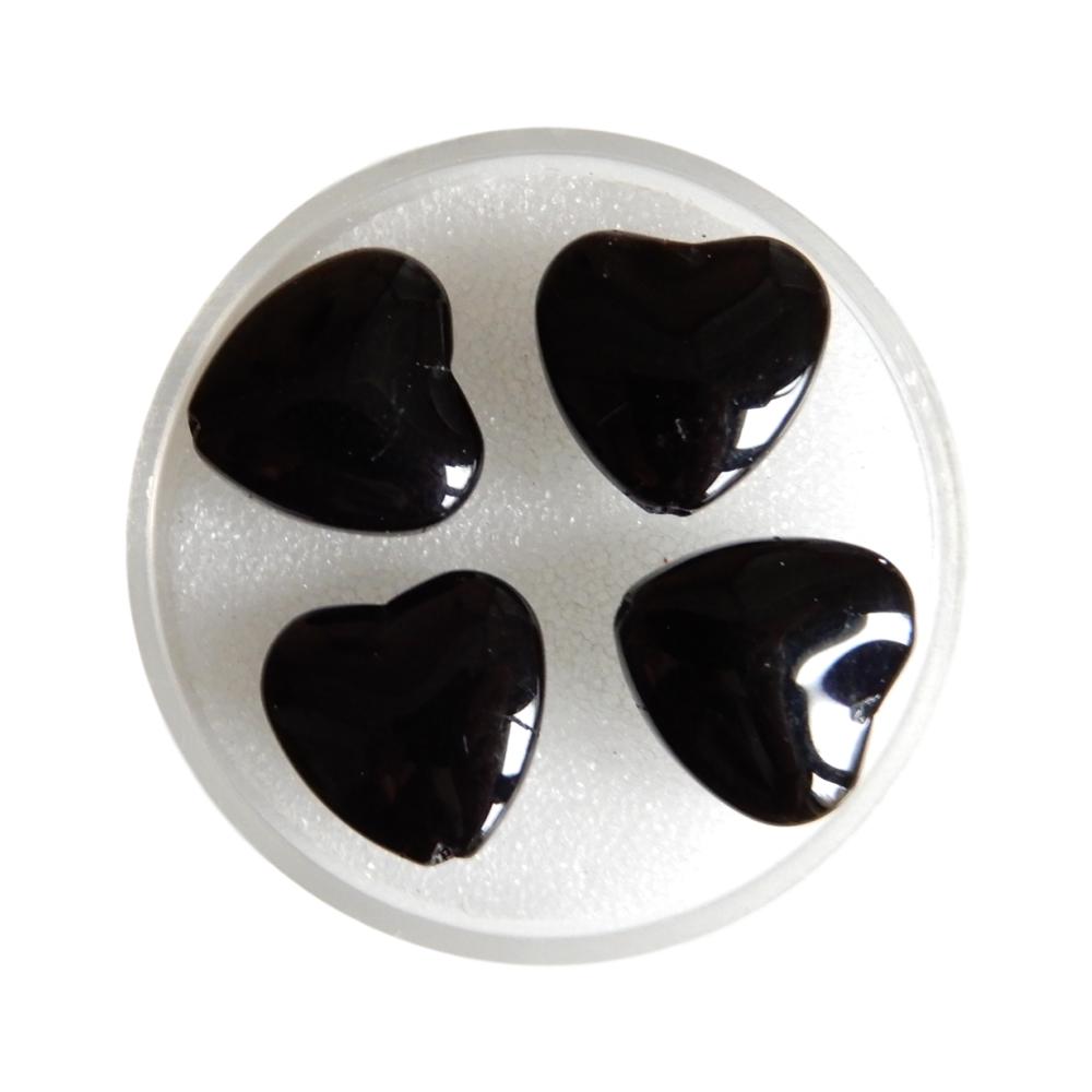 Coeur 14 mm Noir