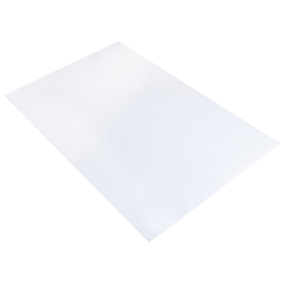 Feutre textile 30 x 45 cm Blanc