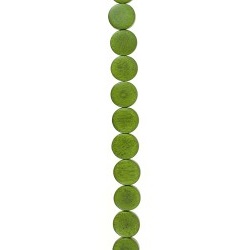 Rond plat 10 mm Olive