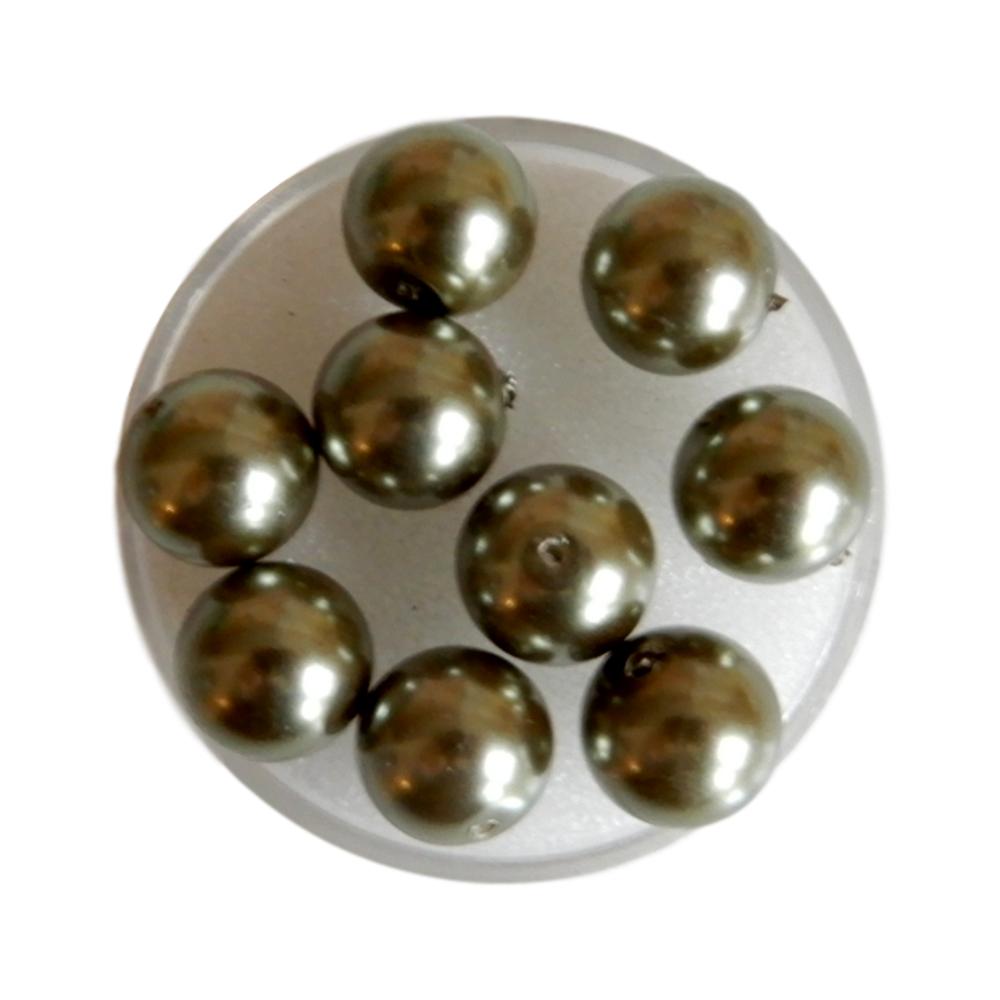 Boule 10 mm Vert gris