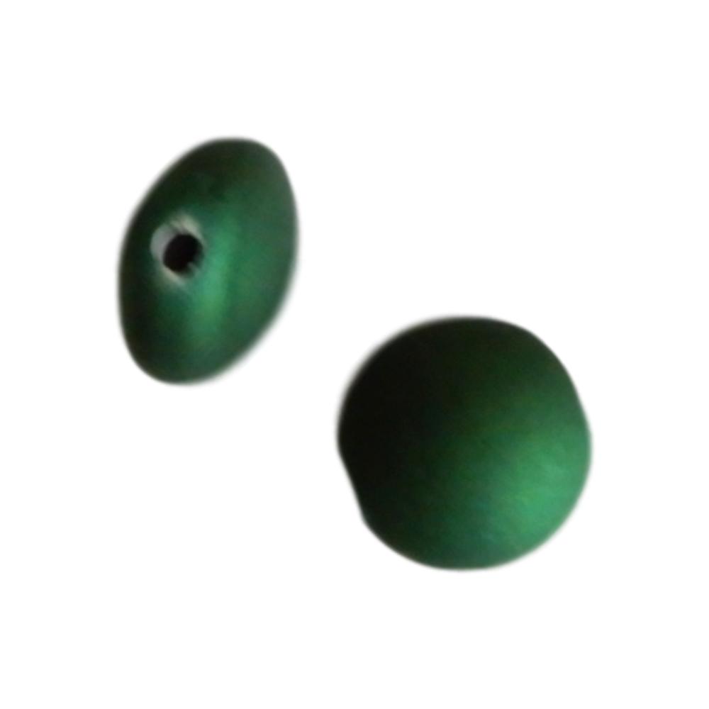 Pastille 10 mm Satin vert