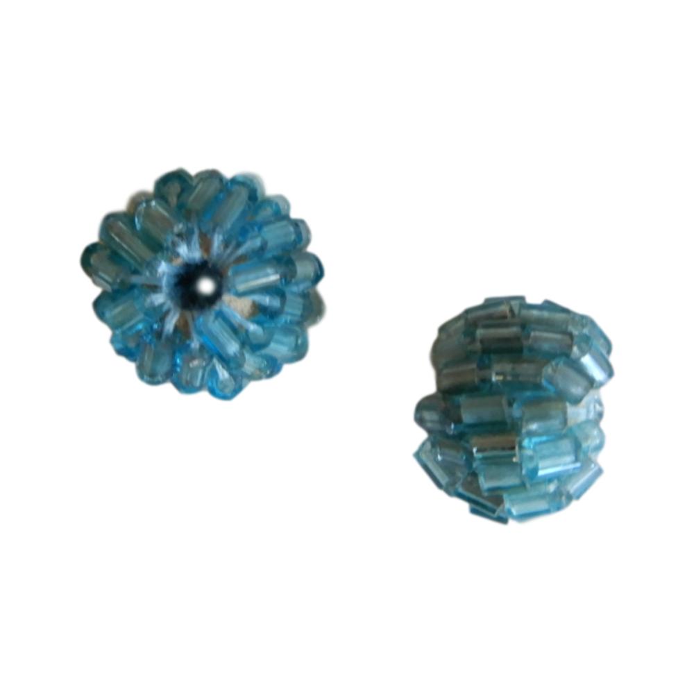 Boule 10 mm Bleu vert