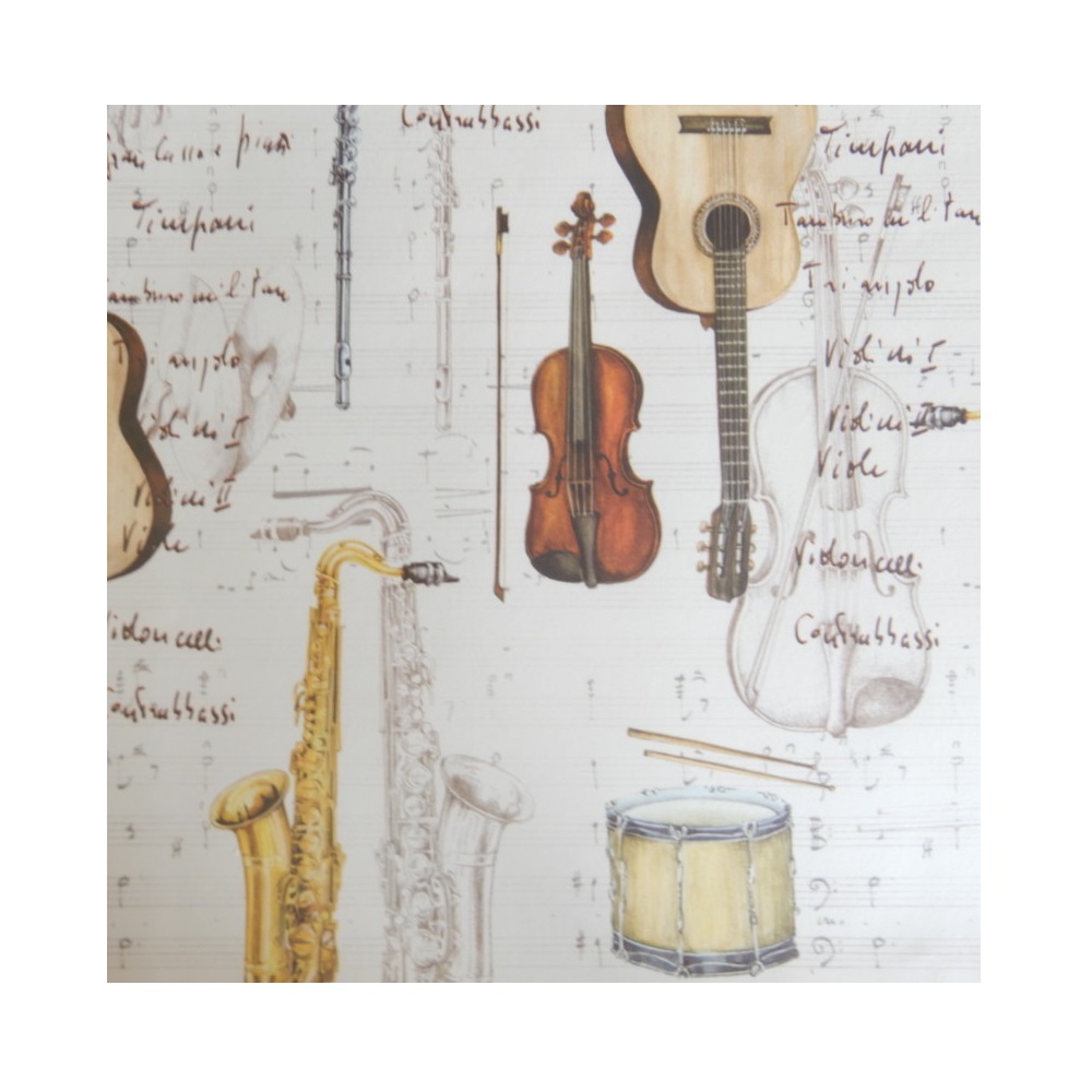 Papier B2 Instruments de musique