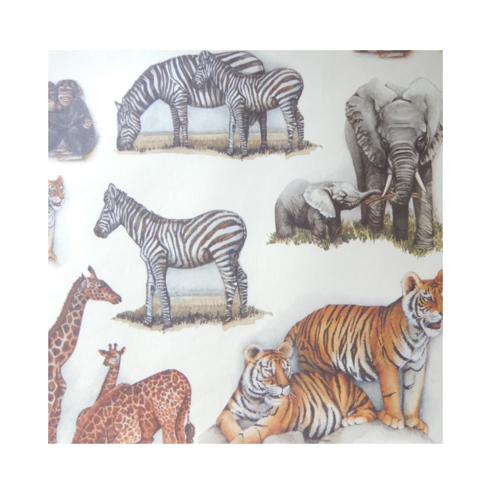 Papier B2 Animaux africains