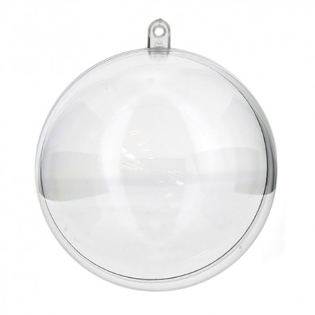 Boule plastique 12 cm