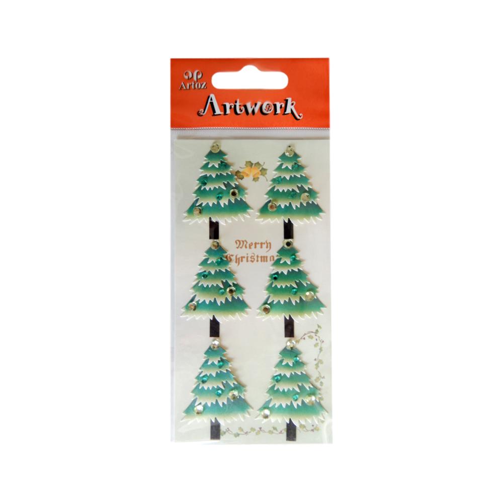 Stickers 3D Sapins