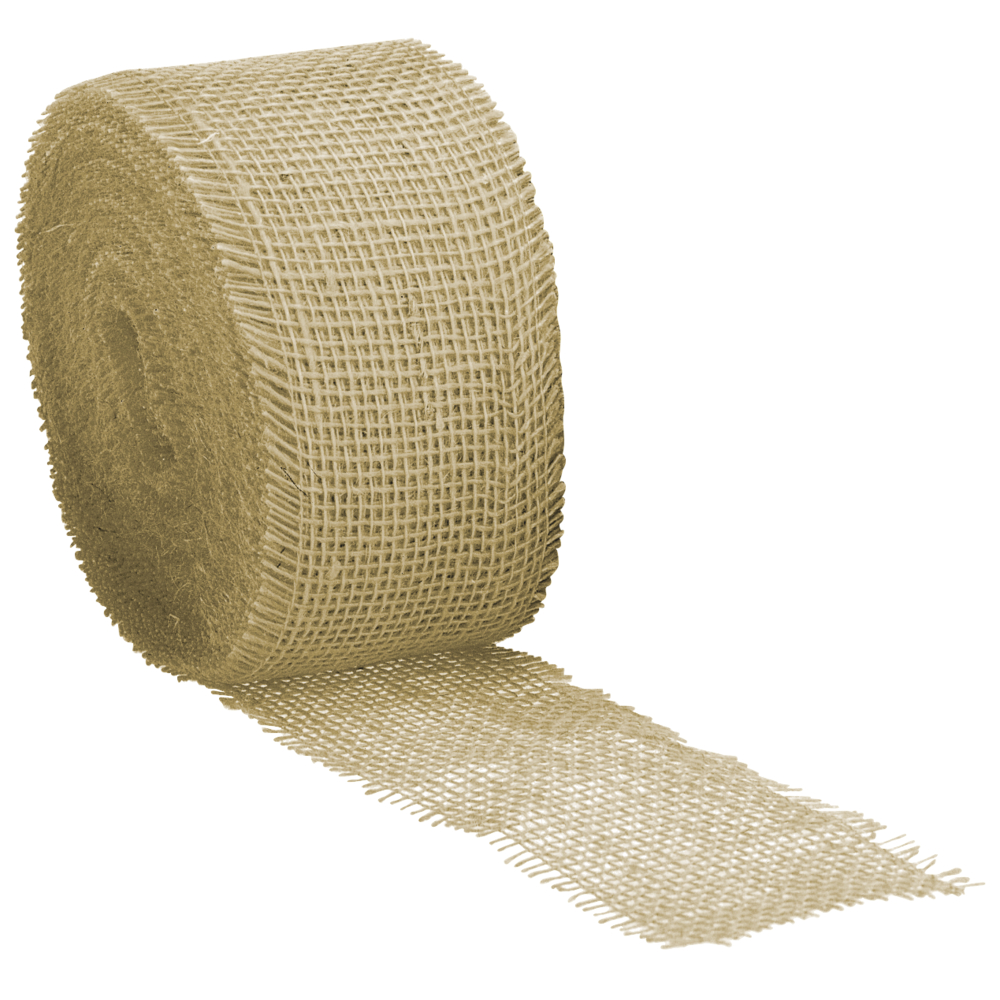 Ruban de jute Crème