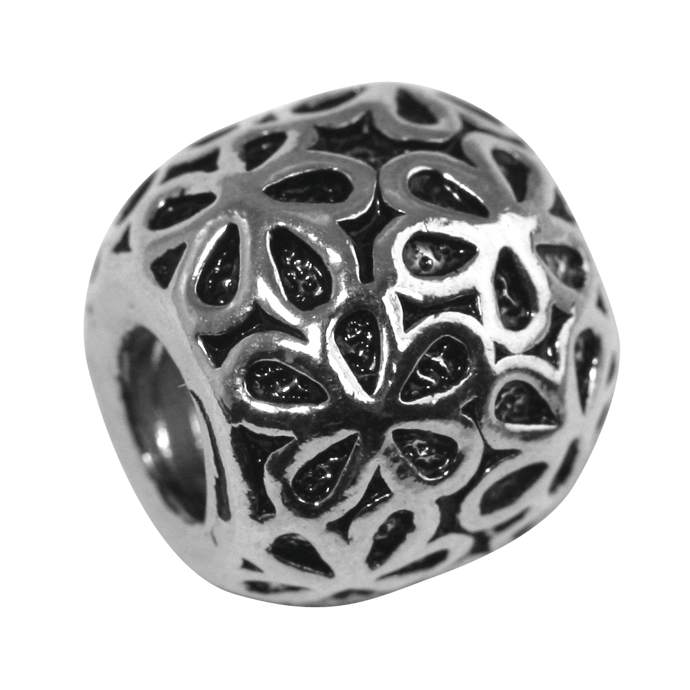 Boule 11 mm Argent ancien