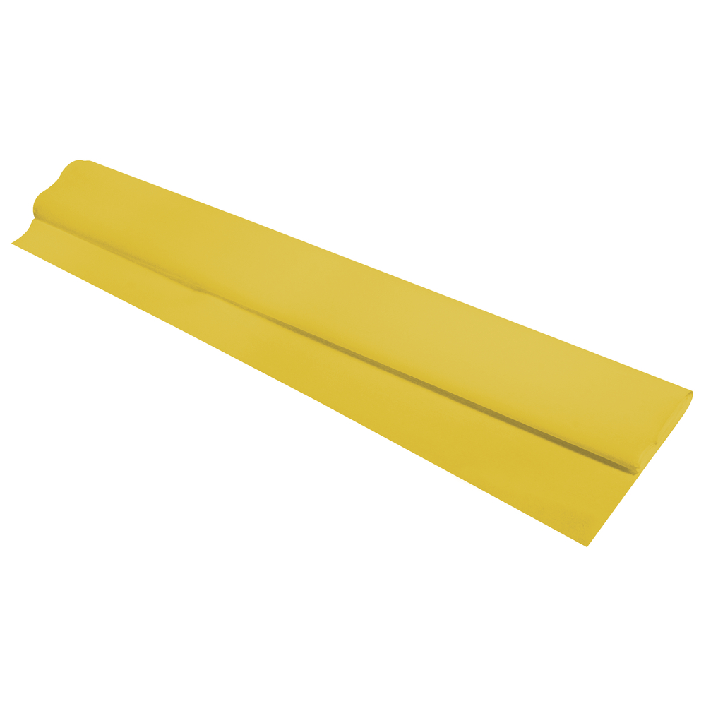 Papier crépon jaune d'or