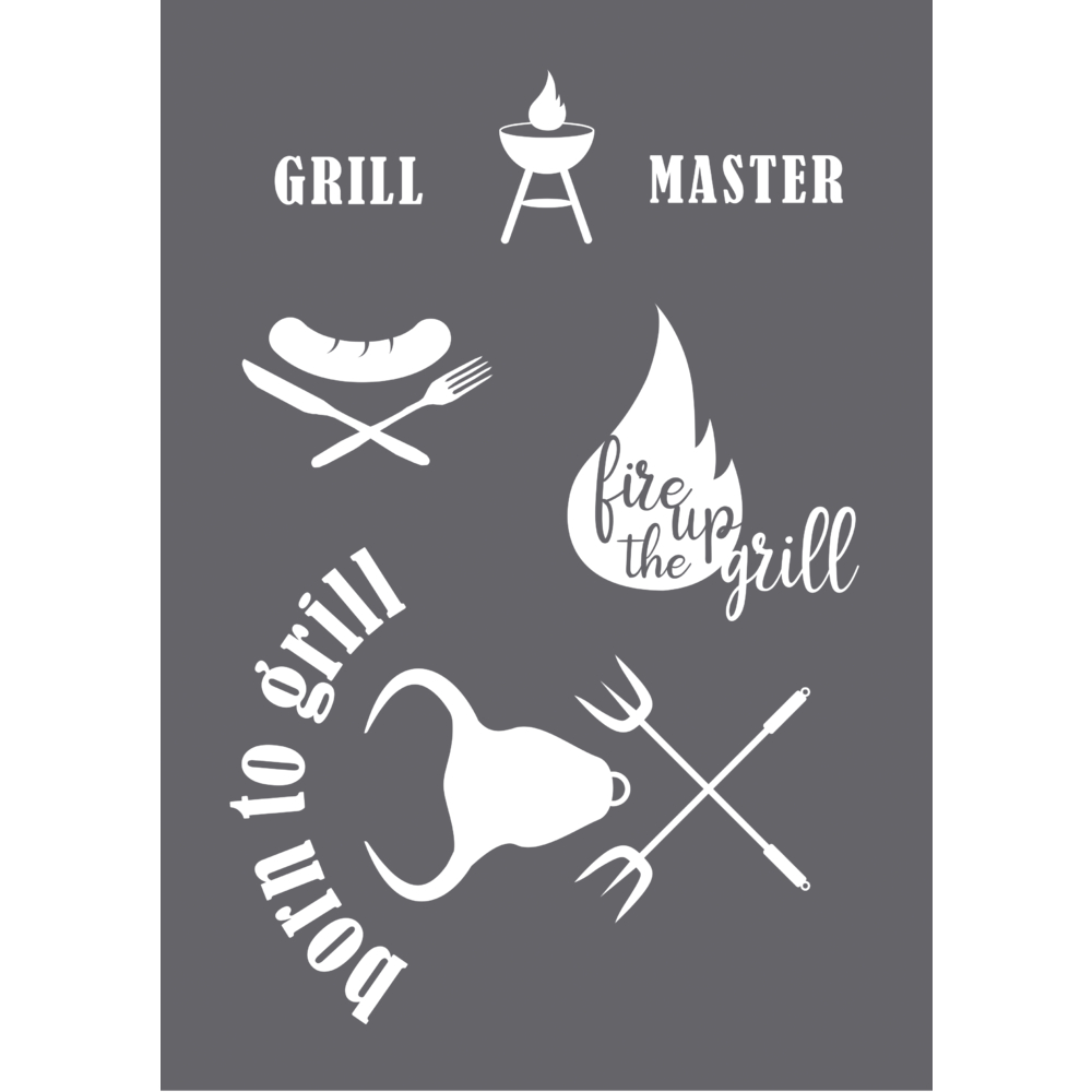 Pochoir Grill Master