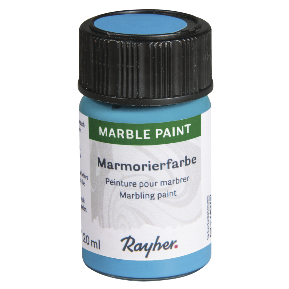 Peinture à marbrer Bleu clair