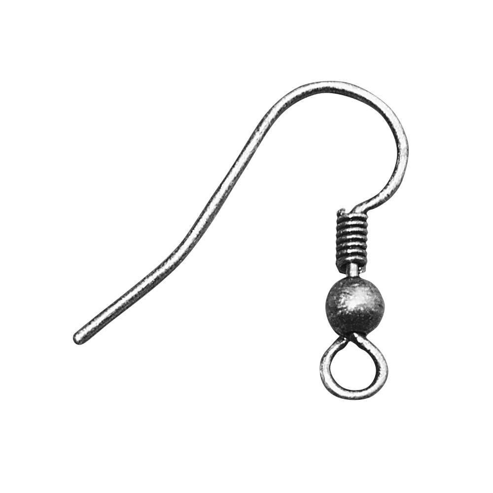 Crochet d'oreille Argent ancien