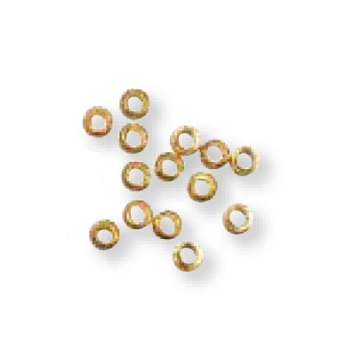 Perles à écraser 2,5 mm Doré