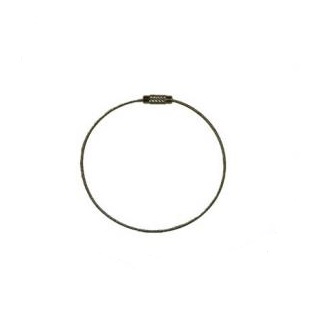 Bracelet câble 7 cm Argent