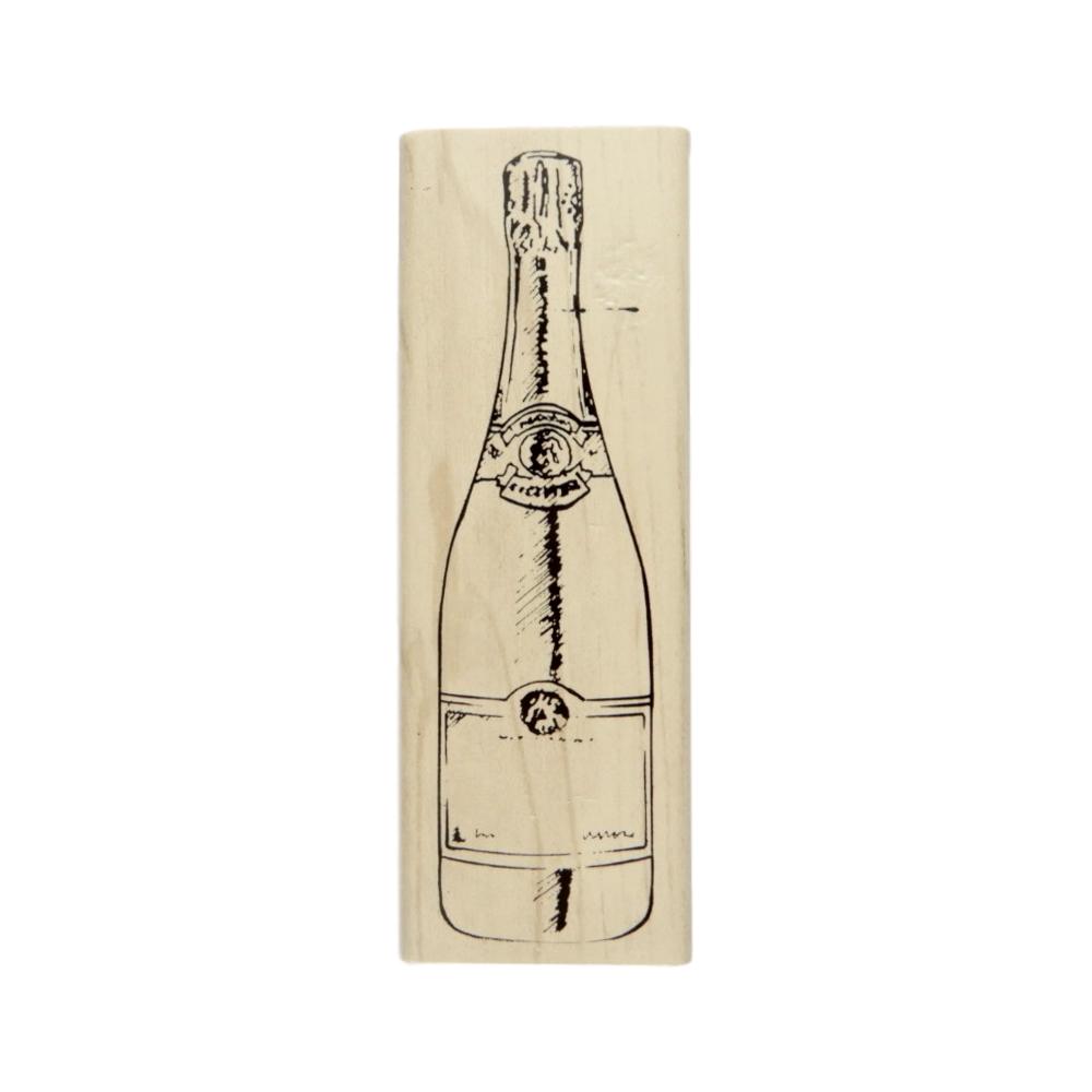 Tampon Bouteille de champagne