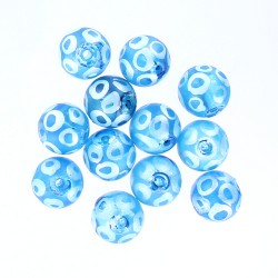 Boule 12 mm Bleu