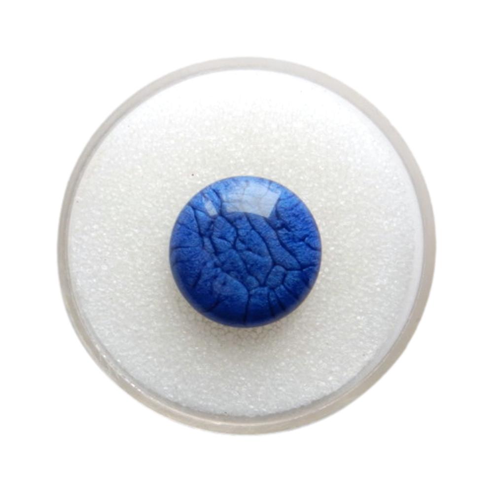 Cabochon en résine 16 mm Bleu foncé