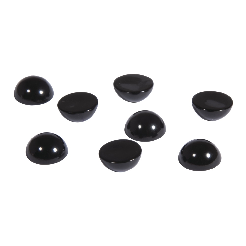 Yeux demi-perles 6 mm