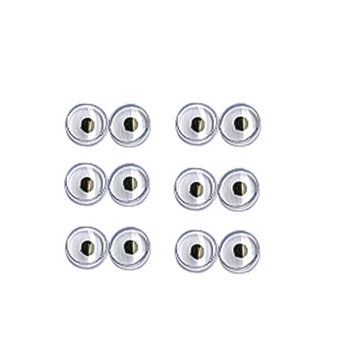 Yeux pupille mobile 3 mm