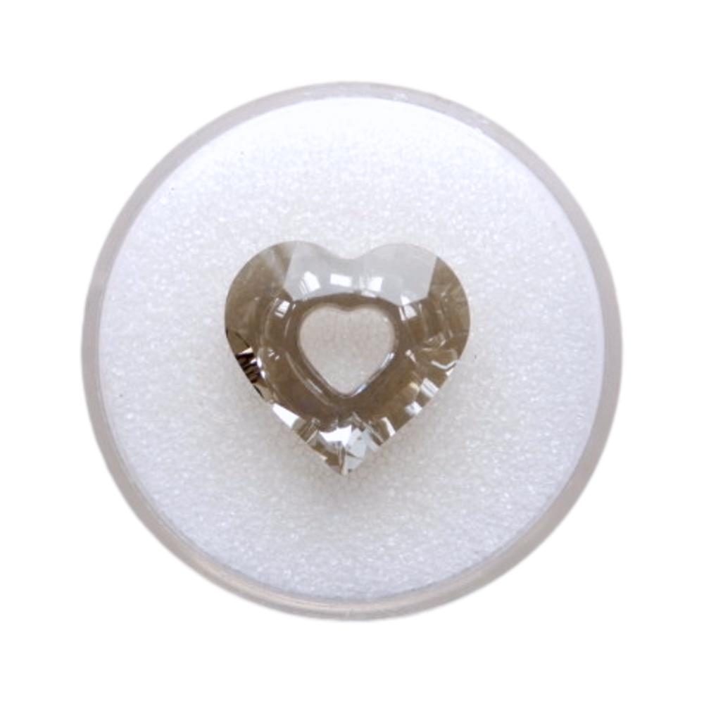 Coeur 17 mm Gris acier