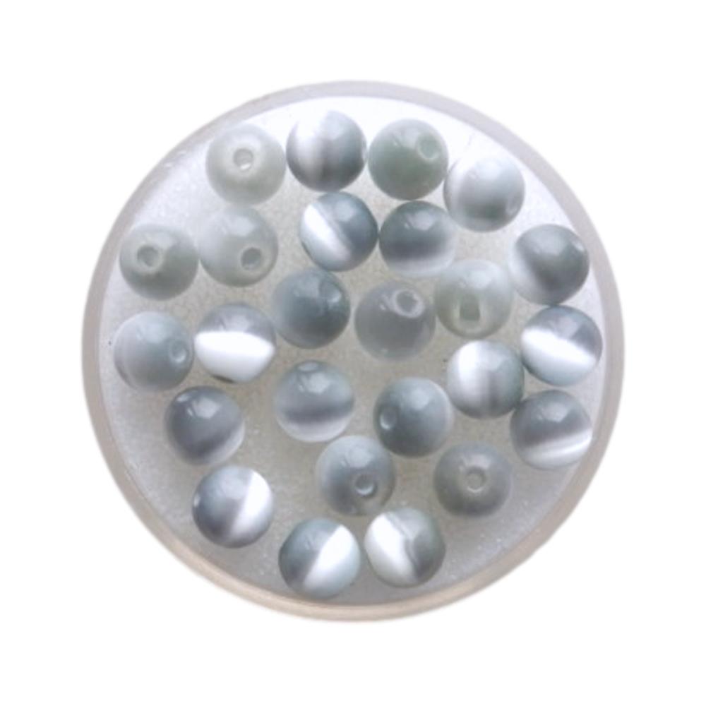 Oeil de chat Boule 6 mm Gris clair