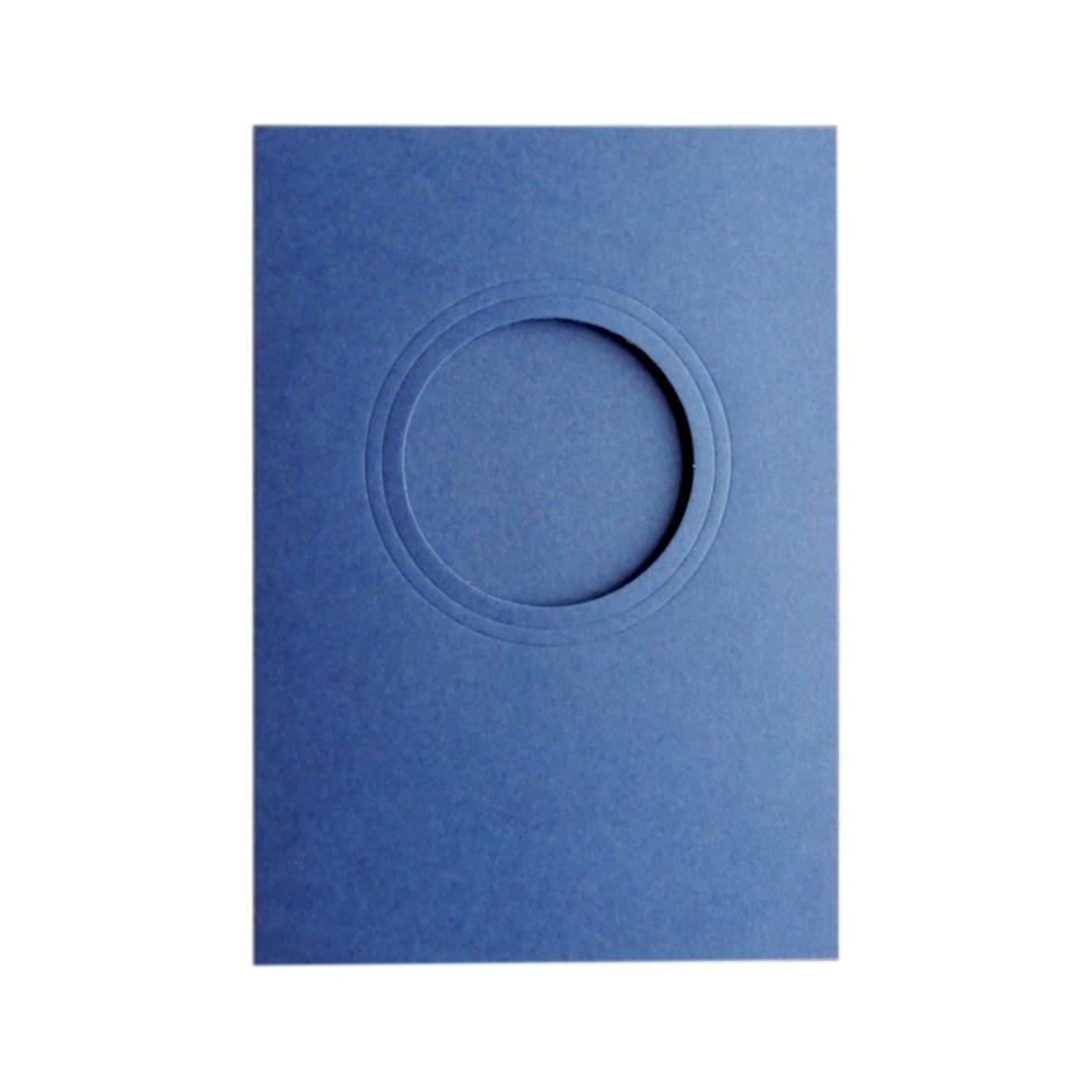 Passepartout Bleu Rond