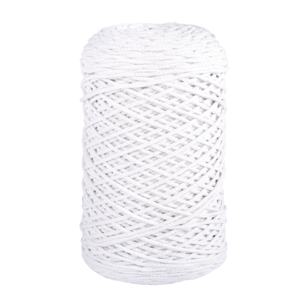 Fil Braidy Recycling 2 mm Blanc