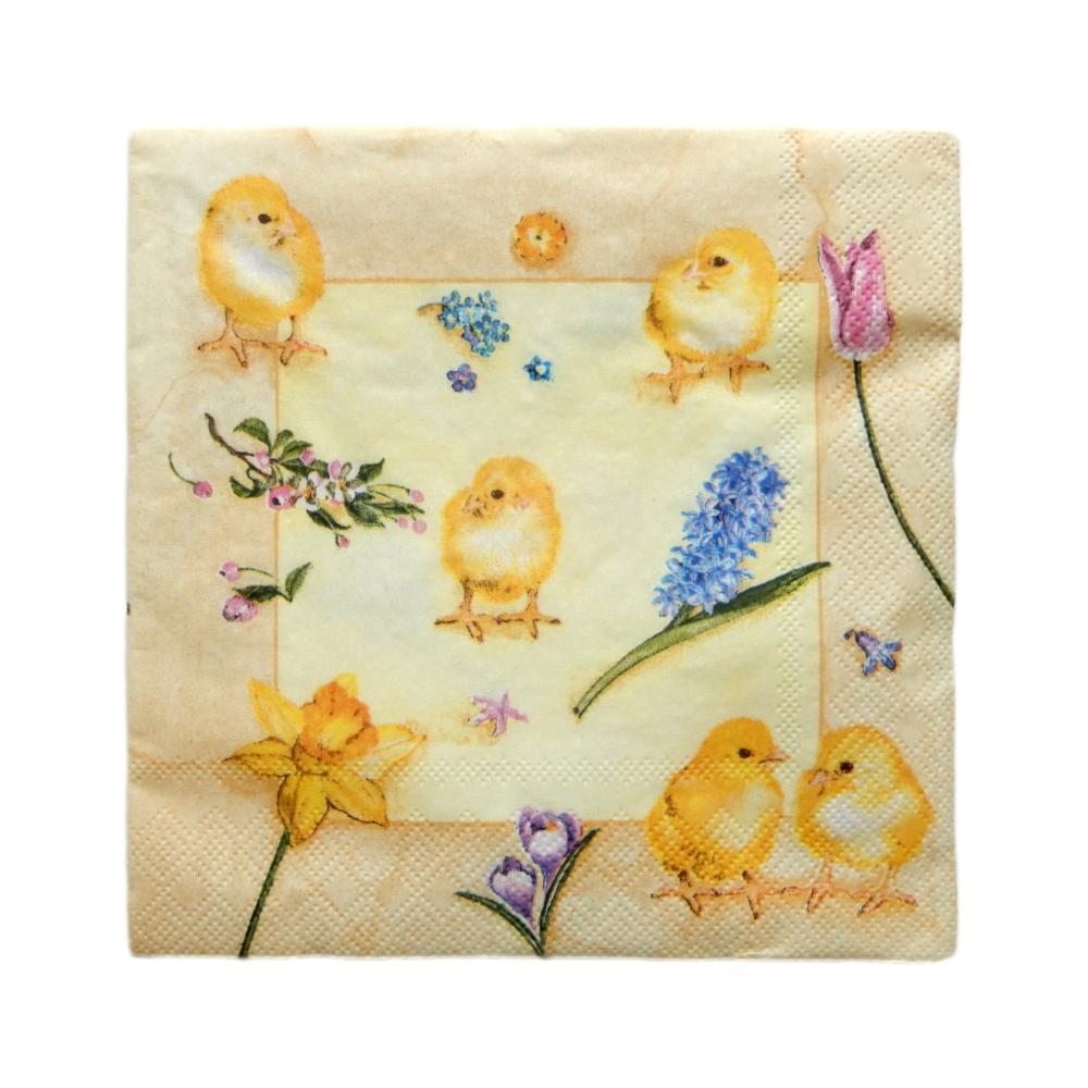 Serviette en papier Printemps