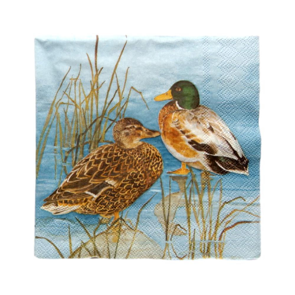 Serviette en papier Canards