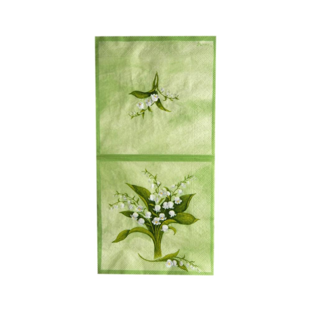 Serviette en papier Muguet