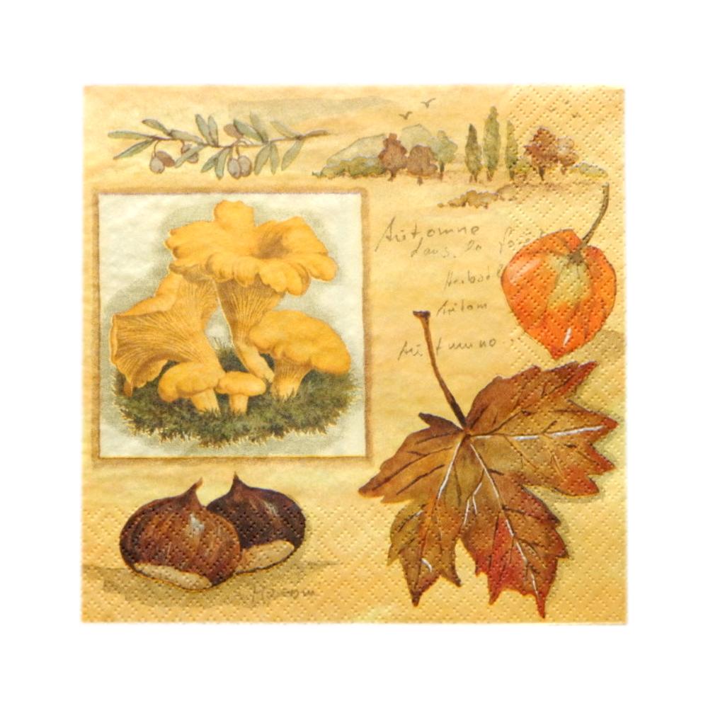 Serviette en papier Automne