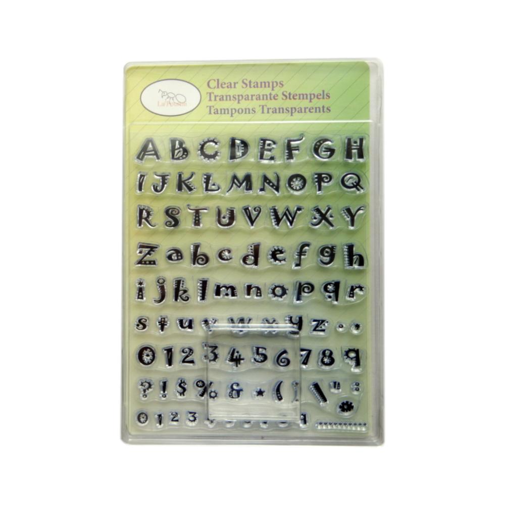 Tampons transparents Alphabet
