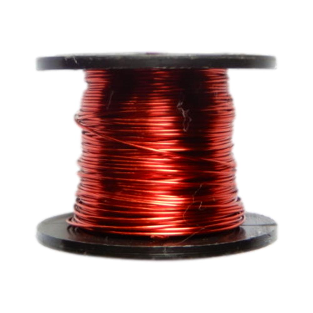 Fil de cuivre 0,5 mm Rouge
