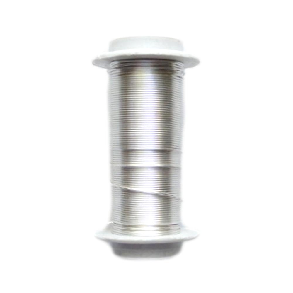 Fil de cuivre 0,5 mm Argent