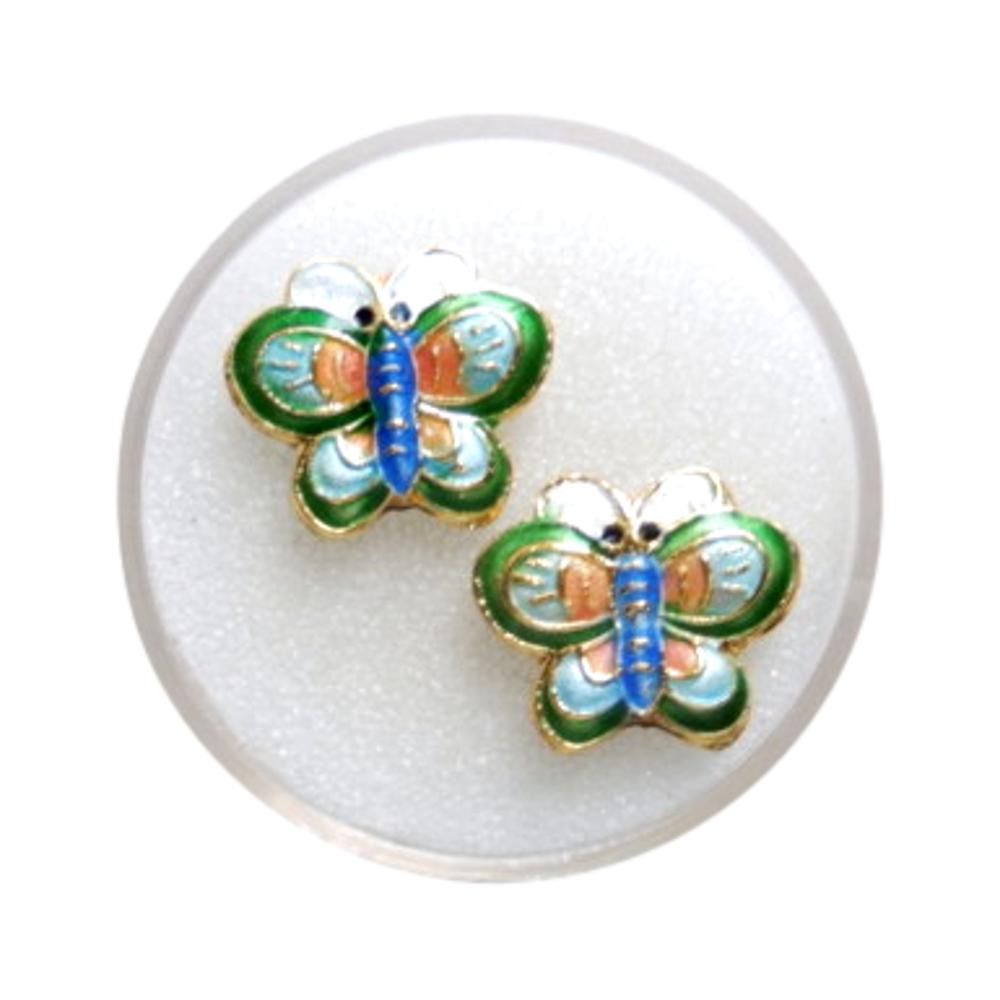 Papillon 17 mm Vert