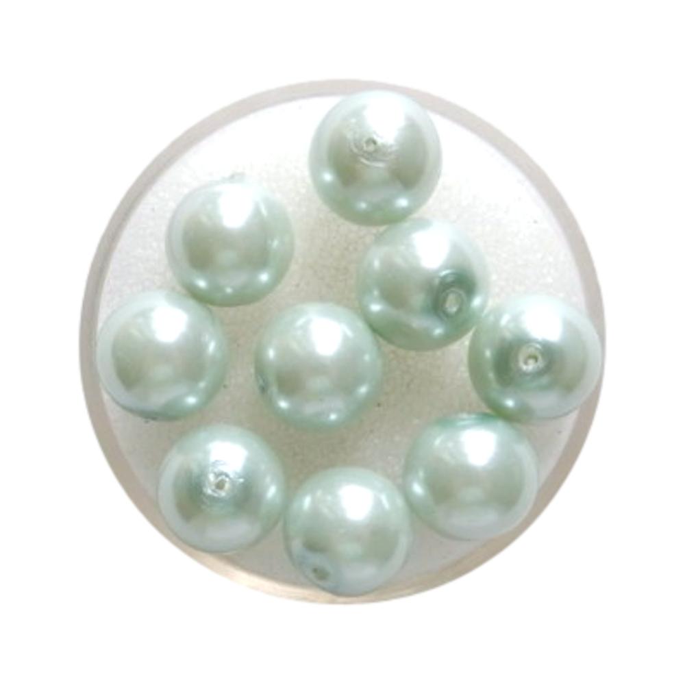 Boule 10 mm Vert bleu pâle