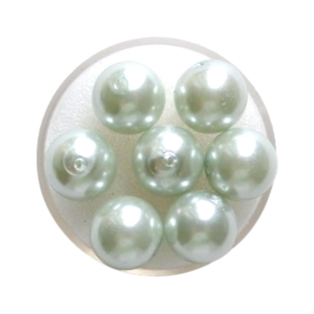 Boule 12 mm Vert bleu pâle