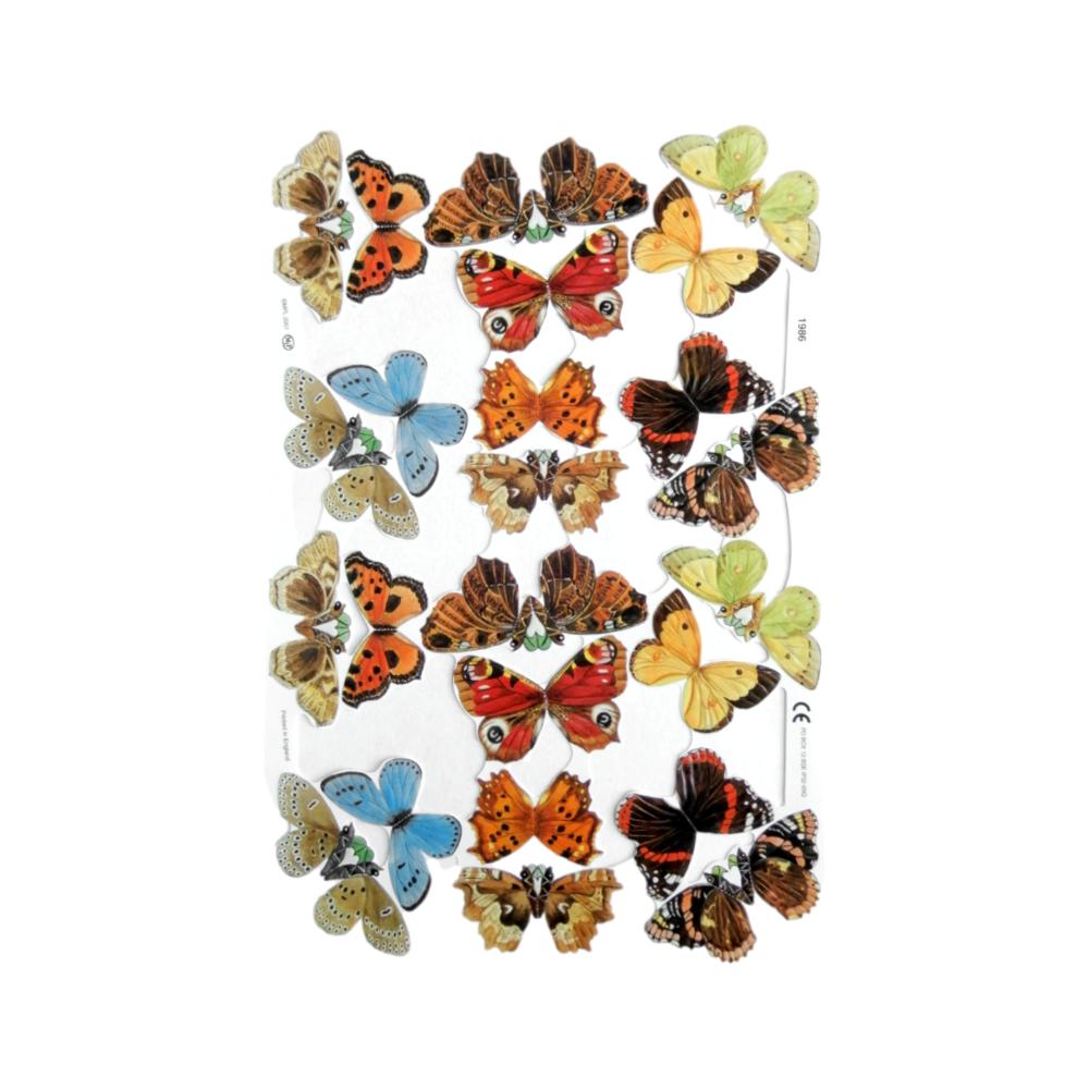 Chromos Papillons