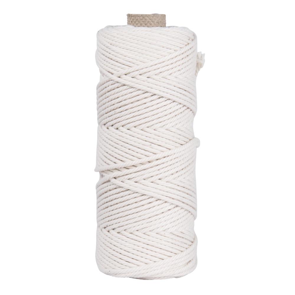 Fil macramé 3,7 mm Blanc