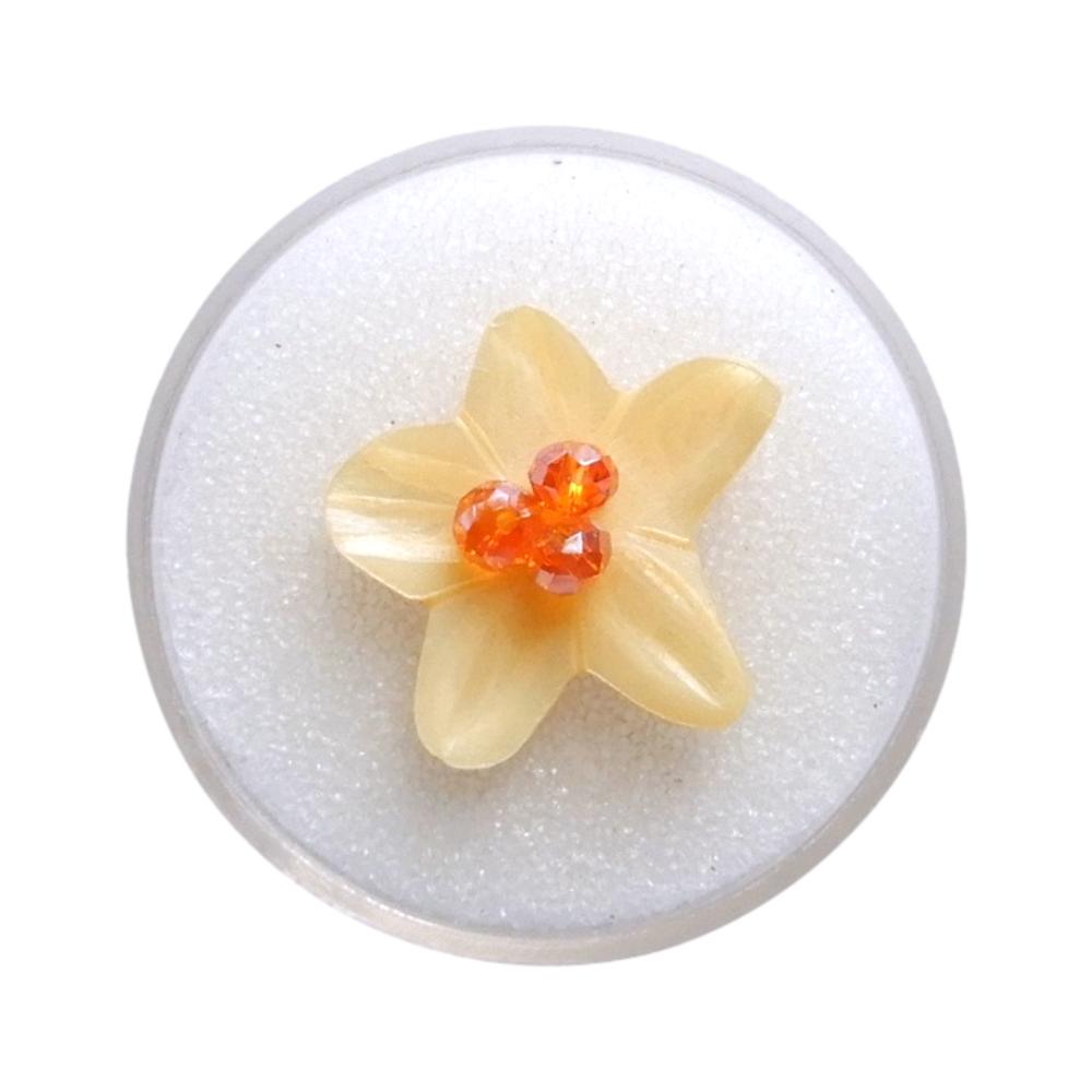 Fleur en coquille 22 mm