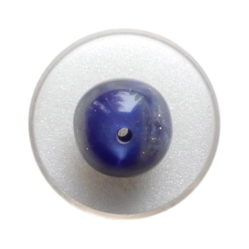 Boule 20 mm Bleu marbré scintillant