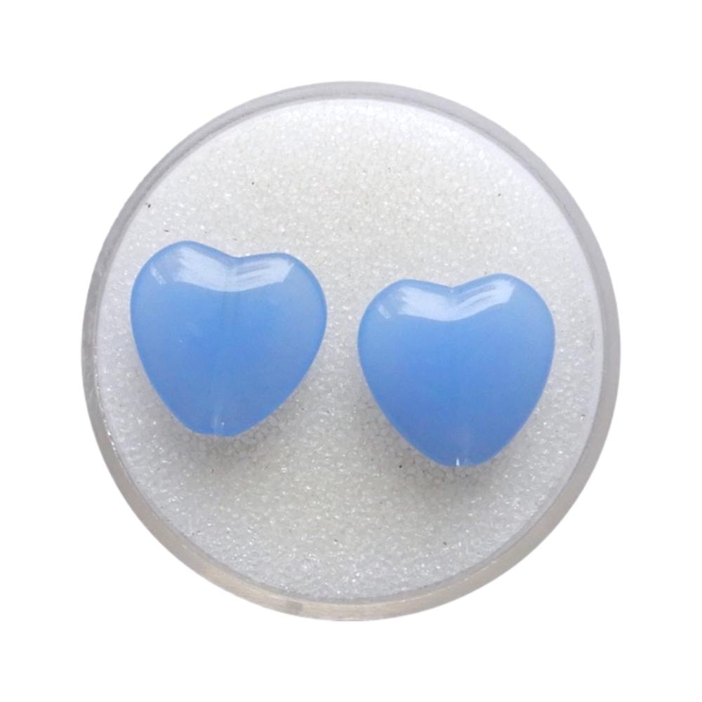 Coeur 14 mm Bleu