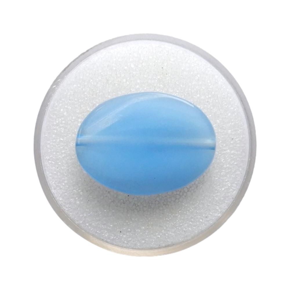 Ovale 25 mm Bleu