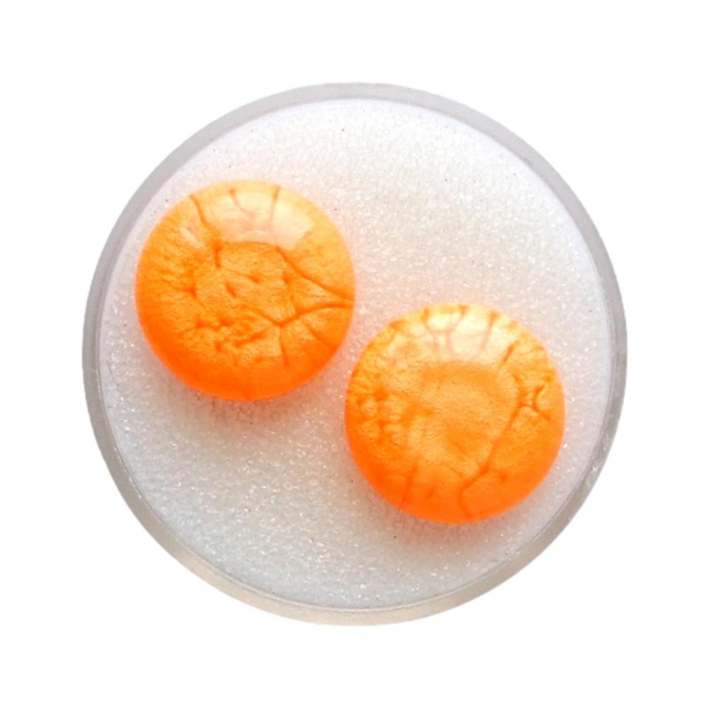 Cabochon en résine 16 mm Orange