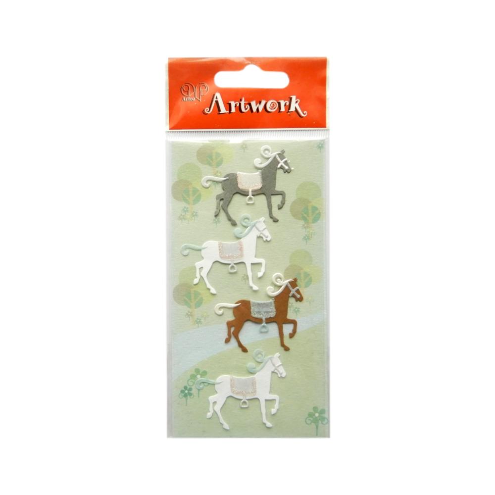 Stickers 3D Chevaux