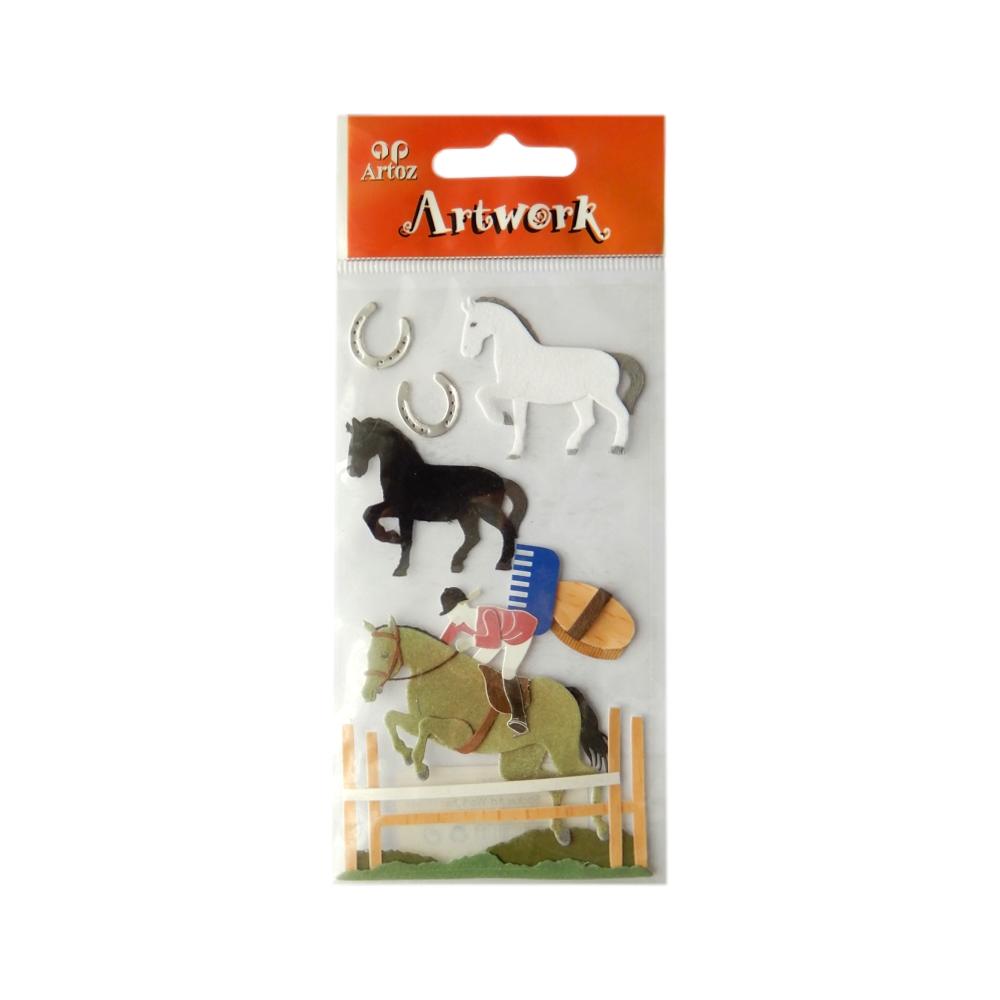 Stickers 3D Chevaux